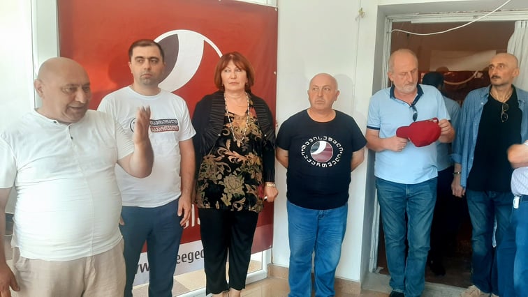 ქუთაისში პარტია "თავისუფალი საქართველოს"  ახალი ოფისი გაიხსნა