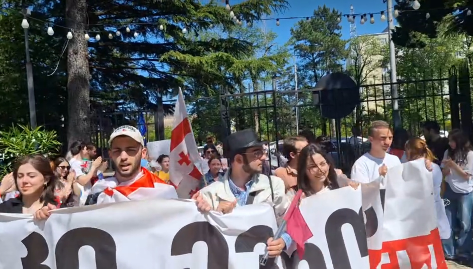ქუთაისში სტუდენტების პროტესტი გრძელდება 