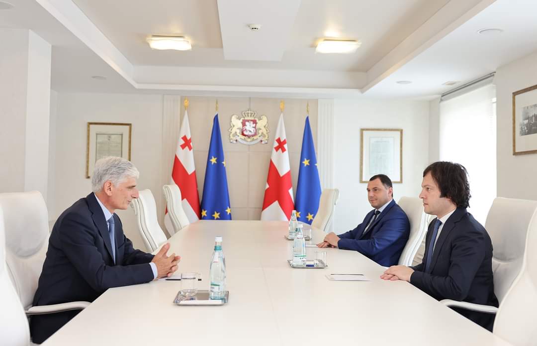 ქუთაისის საერთაშორისო უნივერსიტეტის ახალ რექტორს პრემიერი შეხვდა