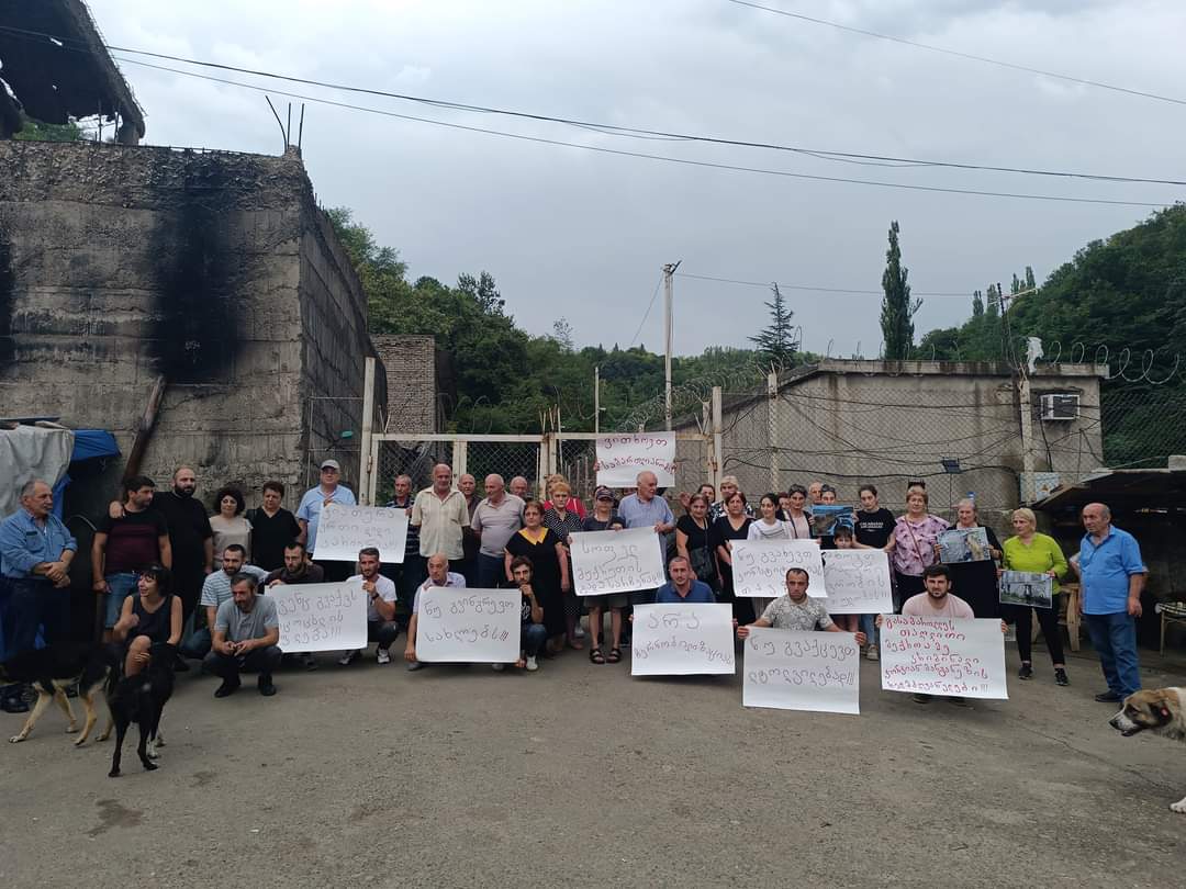პირველი სექტემბრიდან ვიკერავთ პირს და ვიწყებთ შიმშილობას-სოფელ შუქრუთის მოსახლეობა 