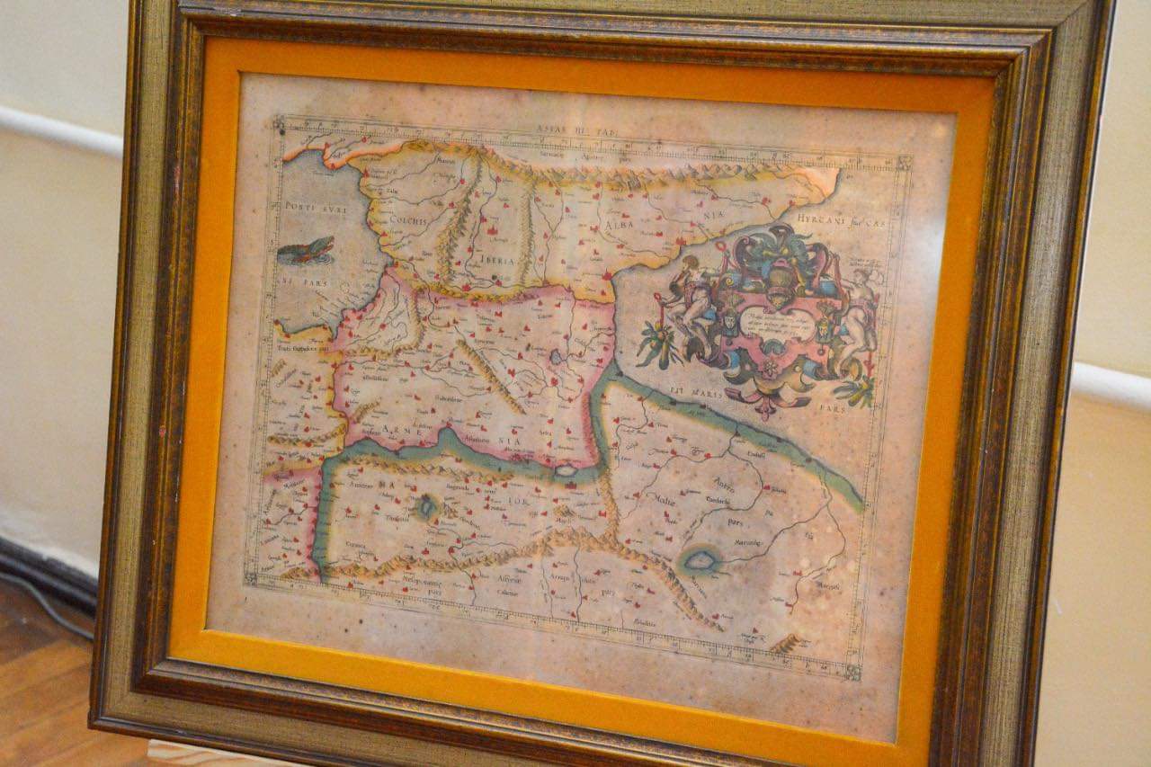 საქართველო XVI - XVIII საუკუნეების ნიდერლანდურ რუკებსა და გრავიურებზე-ქუთაისში გამოფენა გაიმართა 