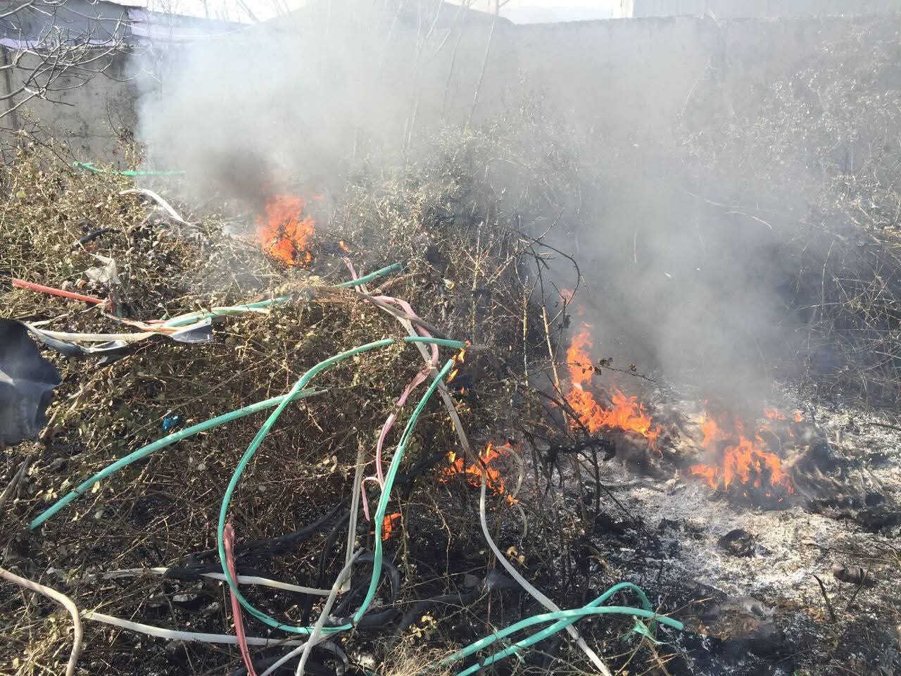 ფოთლების და ნარჩენების ღია წესით დაწვა 500 ლარიანი ჯარიმას ითვალისწინებს 