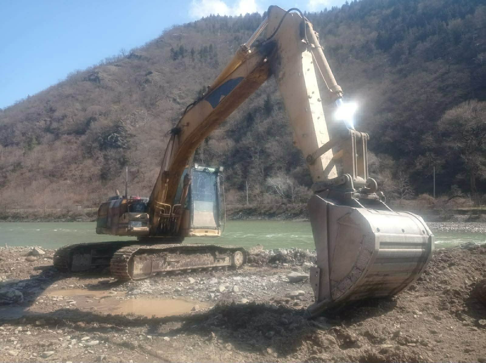 თერჯოლის და წყალტუბოს მუნიციპალიტეტებში წიაღის უკანონო მოპოვების ფაქტები დაფიქსირდა 