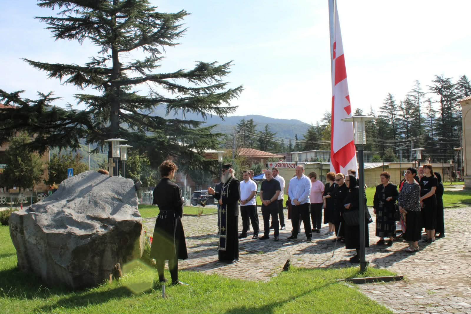 აფხაზეთში დაღუპულ გმირთა ხსოვნას ბაღდათში პატივი მიაგეს 