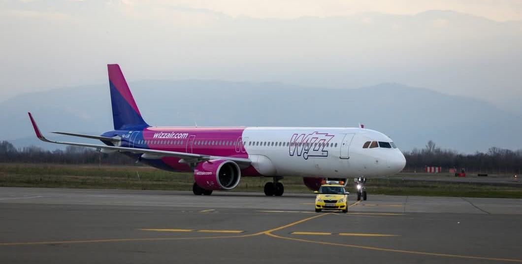 2026 წლიდან Wizz Air - ი ქუთაისის საერთაშორისო აეროპორტიდან ბრატისლავას მიმართულებით რეისებს დაიწყებს