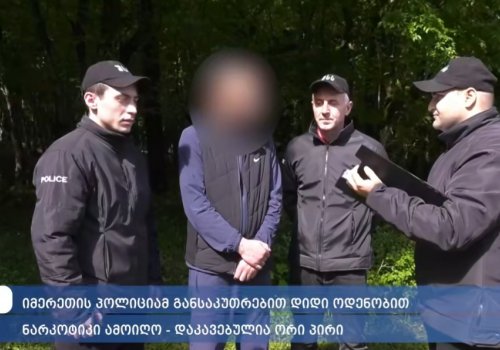 იმერეთში წარსულში ნასამართლევი ორი პირი დააკავეს